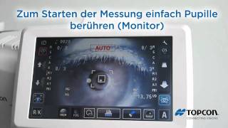 Topcon KR1 Deutsch kerato refraktometer [upl. by Naivaf]