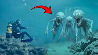 Most DISTURBING Creatures Found Underwater [upl. by Ennoryt]