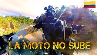 DIFÍCIL RUTA pone a prueba a la PANTERA NEGRA 🥵 En MOTO con PERRO CP30 [upl. by Janeen]