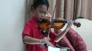 Ray Plays Fritz Kreisler Praeludium and Allegro Violin [upl. by Ahsiad]