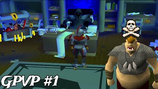 Group PvP HCIM 1  Dying on PVP Worlds Day 1 [upl. by Aivatahs]