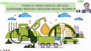 World Biofuels Day 10 Aug The future of Biofuels in India with MCLbiocoalmcl agriculturebiocng [upl. by Ais]