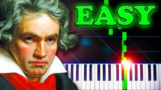 Für Elise  Easy Piano Tutorial [upl. by Annahgiel519]