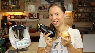 Auberginenmus für aufs Brot ►Thermomix 6 TM6◄ │ lulu jogean [upl. by Jollanta224]