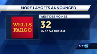 Wells Fargo announces more metro layoffs [upl. by Nonnahsal]