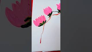 1 Stroke Painting Tutorial Beginners 😱trending viralvideo shorts viralvideo youtubeshorts [upl. by Eelyah]