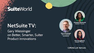 NetSuite TV at SuiteWorld 2024 Gary Wiessinger on Better Smarter Suiter Product Innovations [upl. by Thorn]