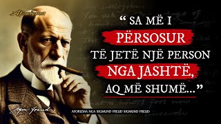 30 Thënie brilant nga Sigmund Freud  Aforizma në Shqip [upl. by Naimad]