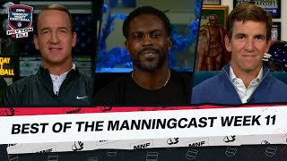 Best of the ManningCast Week 11  Monday Night Football with Peyton amp Eli [upl. by Nilre]