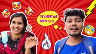 Aaj baby ko bhut paidal chlaya 🤪🤭  Bechari bhot thak gayi 🥵😰  Sameer vlogs [upl. by Fesoj]