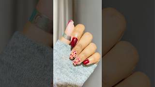 Cute Dotted 🩷🌟♥️ Design Nail Art 🎀 youtubeshorts nailart easynails [upl. by Kalvn]