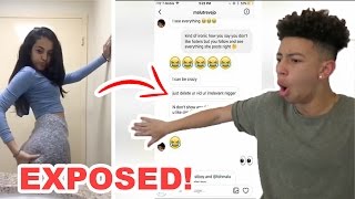 MALU TREVEJO IS RACIST EXPOSED DMS AND VIDEOS [upl. by Soiritos]