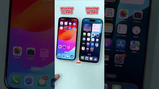 Iphone 15 pro vs Iphone 16 pro Speed Test apple iphone15pro iphone16pro trending shorts [upl. by Supmart189]