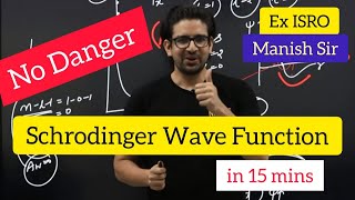 Schrodinger Wave Function Class XI Structure of Atom [upl. by Salokin]