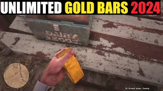 RDR2 3 easy GOLD BAR locations to get Early [upl. by Holofernes]