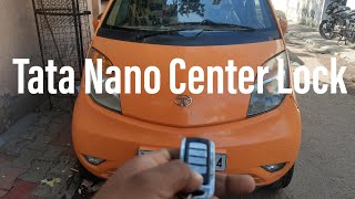 How to Install Central Lock in Car  Tata Nano [upl. by Kacy]