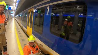 Trein veroorzaakt veel rookontwikkeling in Schiphol tunnel  Incidentenbestrijders 41 [upl. by Ballinger]