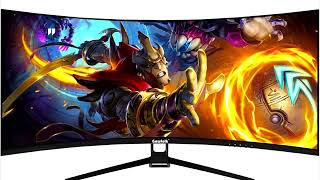 Gawfolk GF340D 34 Ultrawide Curved Monitor Review  144Hz QHD for Immersive Gaming [upl. by Adaval]