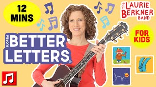 12 mins Better Letters  ABC Phonics Songs for Preliteracy  All Letter and Speech Sounds [upl. by Sholley]