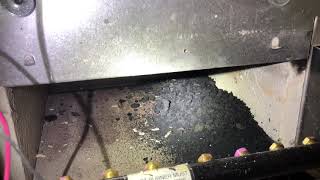 New Yorker Gas Boiler Flame Roll Out amp Cleaning [upl. by Graf829]