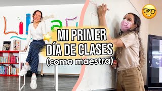 Primer día de clases conmigo como maestra de primaria  Un Día Conmigo  HAUL Regreso A Clases [upl. by Heda]