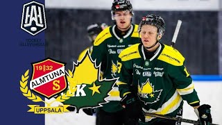 Almtuna IS  Östersund IK 31  Allsvenskan Hockey Höjdpunkter [upl. by Hoenack]