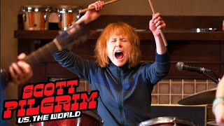 Scott Pilgrim vs the World  Learning to Play Instruments  Bonus Feature Clip [upl. by Edivad]