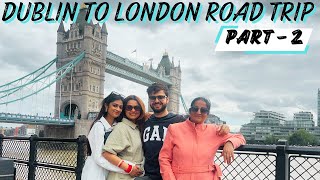 Family Road Trip from Dublin to London  Part 2  London City Southall Stroll and Birmingham 🚗🇬🇧🍽️ [upl. by Intyre635]