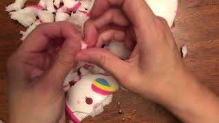 ASMR  Semi Frozen Squishy Toy Rip [upl. by Panayiotis]