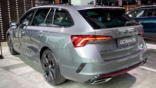 SKODA OCTAVIA RS 2023  FIRST LOOK amp visual REVIEW 20 TDI Combi [upl. by Neville]