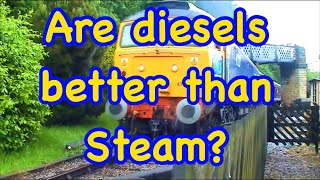 Are diesels better than steam [upl. by Wallack]