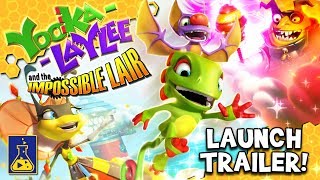 YookaLaylee and the Impossible Lair Launch Trailer [upl. by Yecats]