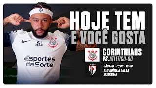 CORINTHIANS X ATLÉTICOGO  PÓSJOGO AO VIVO  BRASILEIRÃO [upl. by Darelle]