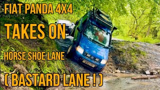 Will My Fiat Panda 4X4 Survive Bastard Lane  Wales Trip Part 2 [upl. by Waterman]