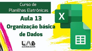 Aula 13 Filtro Classificação Congelamento e Divisão de Dados  CursoInformática [upl. by Durware]