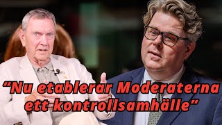 Gunnar Strömmer M inför just nu ett omfattande kontrollsamhälle [upl. by Nnylesor]