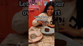 DIY your own Dessert at this Cafe in Noida 🍰 Matilda Cake cakedecorating [upl. by Telford]