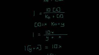 Biochemistry I Michaelis Menten Problem 3 [upl. by Jennette]