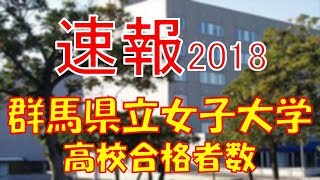 【速報】群馬県立女子大学 2018年平成30年 合格者数高校別ランキング [upl. by Ahsied]