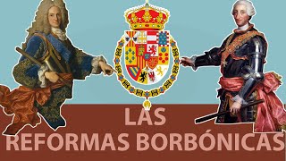 Reformas Borbónicas en 3 min resumen [upl. by Nibur781]