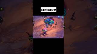 Kalista 3 Star tft teamfighttactics leagueoflegends kalista [upl. by Polik]