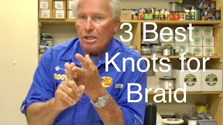 3 Best knots for Braid [upl. by Namya]