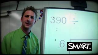 Mr Duey  Long Division Video using SMART Board [upl. by Adlare]