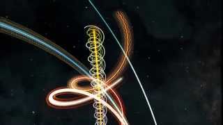 Solar System in Motion A Helical Visualization of Time [upl. by Tigram849]