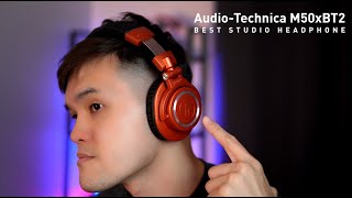 Audio Technica ATHM50xBT2  Best Budget Professional Studio Headphone [upl. by Astred]