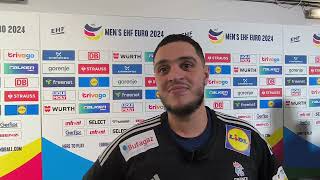 Samir Belahcene about EHF EURO 2024 experience This is my dreaming season [upl. by Atinus]