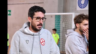 Antenore vs Futsal Bissuola intervista ad Andrea Rozzato [upl. by Hajidak]