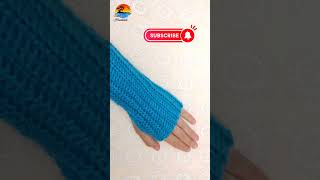 Crochet fingerless gloves craft handmade diy [upl. by Meesan322]