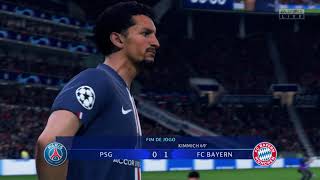 PSG vs BAYER MUNCHEN  UEFA Champions League 2020 Finals  FIFA 20 Simulation [upl. by Neiluj]