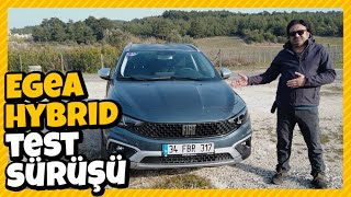 Fiat Egea Hybrid Test Sürüşü Hibriti devreden çıkarılabilen hibrit😊 [upl. by Desiri]